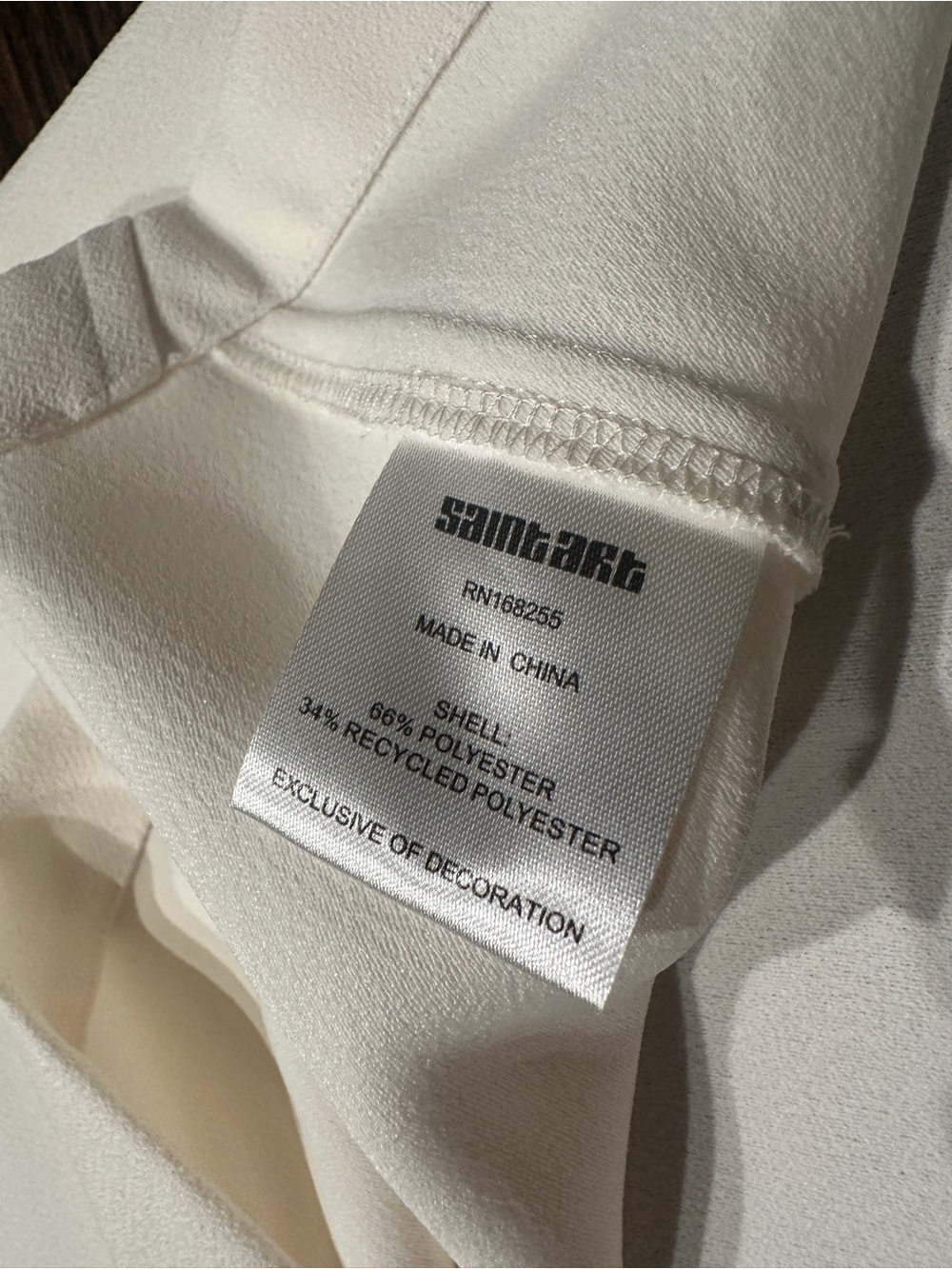 Saintart Cream Ivory Top - Picture 4 of 6